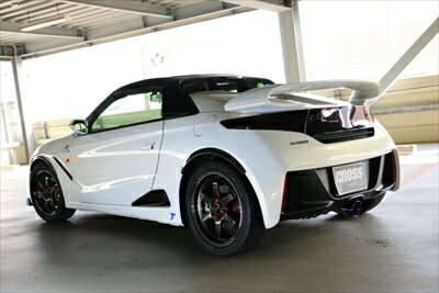 S660 JW5 CROSS Extric リアウイング FRP製 塗装済み