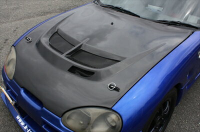 【納期4-6ヵ月前後】カプチーノ（EA11R/EA21R） エアロボンネット FRP 塗装取付込