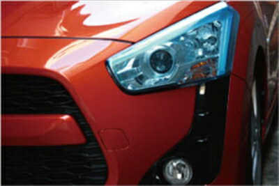 コペン ローブ/エクスプレイ LA400K CROSS ヘッドライトカバー 左右セット カラー：アクアブルー