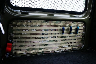 S700V/S710V ハイゼットカーゴ CROSS バックドアモールシステムパネル カモフラージュ