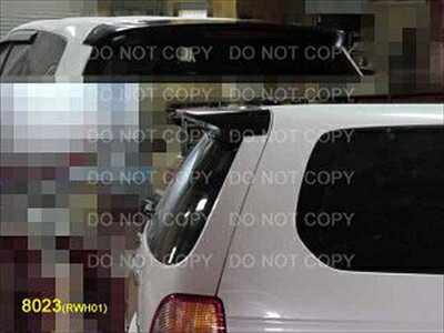 オデッセイ RA6/7 前期 リアウイング ナイトホークブラックP B92P 取付込