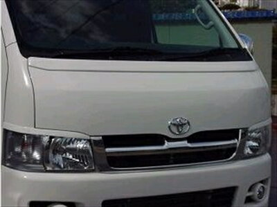 ハイエース 200系 ボンネットスポイラー 塗装済 ダークグリーンマイカメタリック (6S3)