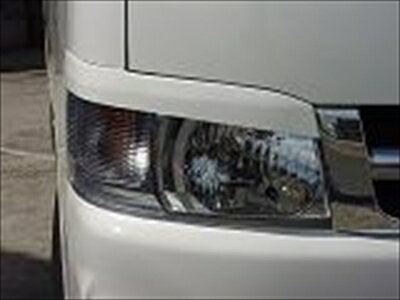 ハイエース 200系 1/2型 アイライン タイプ2 塗装済 ダークグリーンマイカメタリック (6S3) 取付込