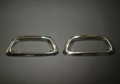 プリウス 30系 リアハーフスポイラー タイプII 用　マフラーチップ