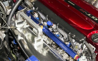 R34 GT-R BNR34 GReddy フューエルデリバリーチューブ 10.5Φ ブルー 純正/NISMO対応