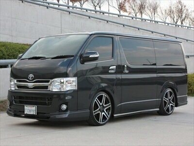 ハイエース 200系 3型 標準ボディ TPD エアロ3点セット 素地 片側スライドドア用 塗装取付込