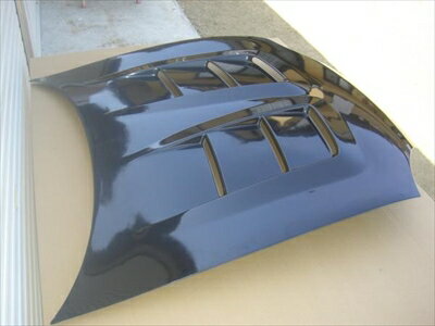 カプチーノ クーリングボンネット FRP製 塗装取付込