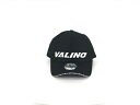 VALINO キャップ ブラック 蓄光刺繍ロゴ