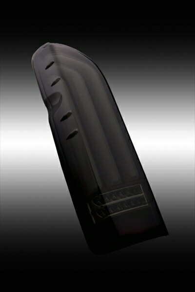 ハイエース 200系 1-4型 ワイドボディ JEWEL LEDテールランプ REVO タイプ2ライトスモーク/ブラッククローム