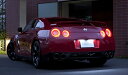 R35 GT-R ジュエル LEDテールランプ REVO ハーフレッド/クローム