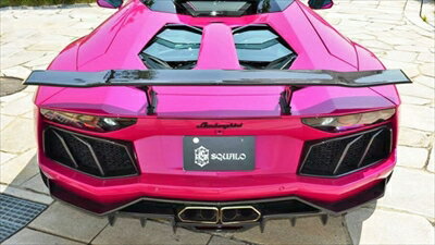 Lamborghini Aventador LP700-4 SQUALO リアウイングキット FRP製