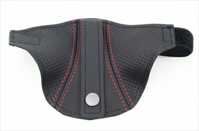 アルトワークス HA36S 純正RECAROシート用 JADE 本革シートベルトガイド ディンプルタイプ ブラック×レ..