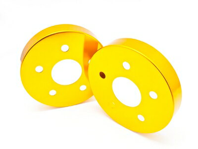 ハリアー 80系 Mars アルミハブカバー リア用 ゴールド