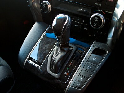 30系 ヴェルファイア G BASE デザインシフトブーツ ライトグレーステッチ