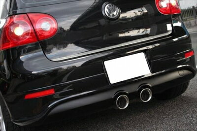 GOLF V US R32-look リアアンダースポイラー FRP製 黒ゲル＋デフューザー部カーボン