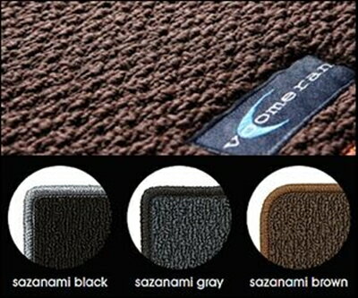 VW GOLF 7 HB 5Dr ドレスマット サザナミシリーズ フロントセット2枚 サザナミブラウン