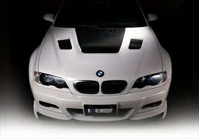 VRS E46 M3・CSL COOLING BONNET F R P 製【長納期商品】 塗装済み