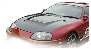 スープラ JZA80 COOLING BONNET 専用ダクトカバ-付き FRP