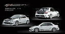 インプレッサ GDB アプライド:C/D/E ワイドボディ フロントバンパー FRP製 塗装済み(2)