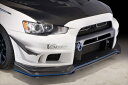 ランサーエボリューション 10 CZ4A 2014Version FRONT BUMPER ver2+UNDER LIP SPOILER Ver2 FRP+LIP FRP 塗装済み(2)