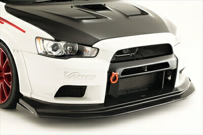 ランサーエボリューション 10 CZ4A WIDE BODY Ver. FRONT BUMPER（WIDE FENDER用 UNDER LIP) FRP製 塗装済み