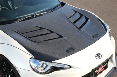 SUBARU BRZ(ZC6) COOLING BONNET（ダクトカバ−付） FRP