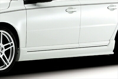 VOLVO V70 BB サイドスカート 塗装取付込