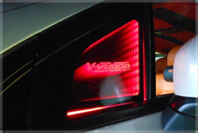 オデッセイ RC1 LEDイルミ 三角窓用 カラー：レッド