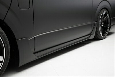 ハイエース/レジアスエース 200系 (H25.12〜) ワイドボディ スーパ−ロング EXECUITIVE LINE type 4 サイドステップ 片側スライド 塗装済み