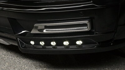 ランドクルーザー 200系 後期 SPORTS LINE フロントスポイラー専用 LEDランプ 取付込