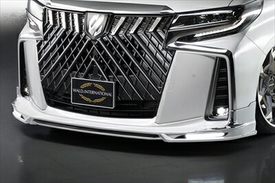 アルファード 30系 H29.12〜 Sグレード EXECUTIVE LINE フロントスポイラー 塗装取付込