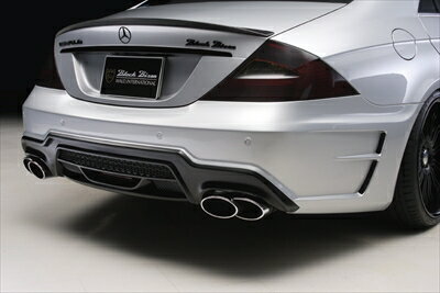 MERCEDES BENZ CLS-class W219 Sports Line Black Bison Edition 〜07y D.T.M SPORTS MUFFLER (TWIN240×2) 取付込