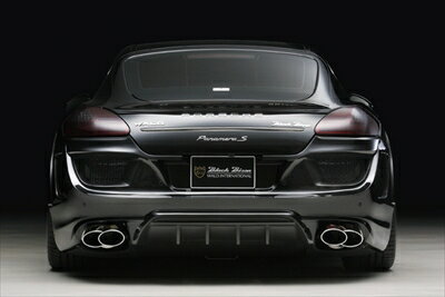 PORSCHE PANAMERA Sports Line Black Bison Edition 09〜 D.T.M SPORTS MUFFLER (TWIN240×2) センターマフラー付 取付込