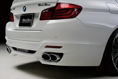BMW 5series F10 Sports Line Black Bison Edition 2010y〜　D.T.M SPORTS MUFFLER CUTTER (TWIN240×2) 535i用 取付込