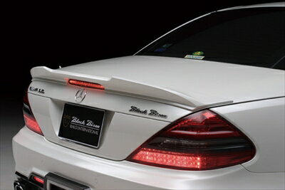 Mercedes Benz SL-class R230 Sports Line Black Bison Edition 08y〜 TRUNK SPOILER V2 FRP製 塗装取付込
