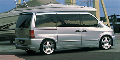 V-class W638 EXECUTIVE LINE (EXCHANGE) 2nd EDITION REAR BUMPER SPOILER 塗装取付込