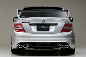 Mercedes Benz C-class W204 (07〜11y) Sports Line D.T.M SPORTS MUFFLER(OVAL120W×2) C200用・要溶接 取付込