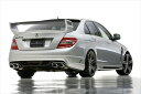 Mercedes Benz C-class W204 (07〜11y) Sports Line D.T.M SPORTS MUFFLER(OVAL117W×2) V6用 要溶接 取付込