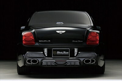 BENTLEY CONTINENTAL FLYING SPUR Sports Line Black Bison Edition 〜08/09〜 D.T.M SPORTS MUFFLER (TWIN240×2) 取付込