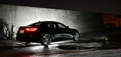 MASERATI GHIBLI (2013〜) SPORTS LINE BLACK BISON EDITION トランクスポイラー カーボン製