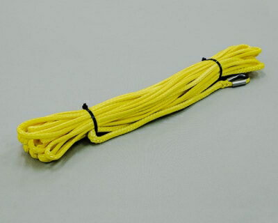 ダイニーマロープ6mm×20m WARNウインチ用 カラー：イエロー