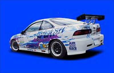 インテグラ タイプR DC2 リアバンパースポイラー 塗装取付込