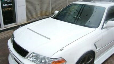 マーク2 JZX100 SHADOW ボンネット カーボン製 クリア塗装済み