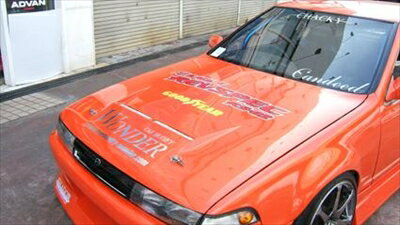 セフィーロ A31 SHADOW ボンネット カーボン製 クリア塗装済み