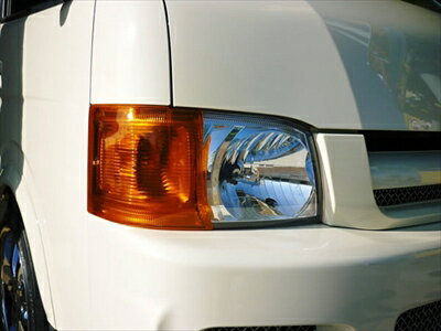 ハイエース 200系 標準ボディ 1〜2型専用 コーナーレンズカバー スモーク