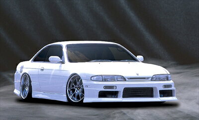 S14 シルビア 前期 フロントバンパースポイラー Type-A 塗装済み