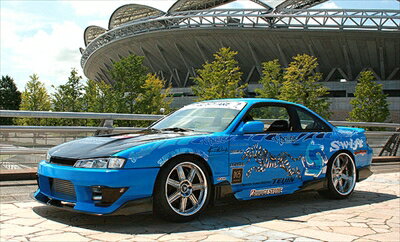 S14 シルビア D1-GP SPEC PRO 3点フルキット（カウル/ディフューザー テクノーラ製）