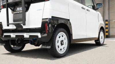 デリカ ミニ専用 X4X マッドフラップ ブラックモデル
