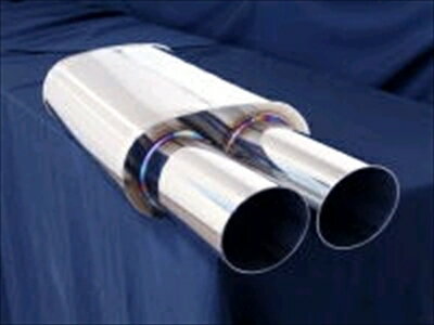 ekワゴン H81W ZEES プレシス スラッシュテール 76φ デュアル 片側出し 取付込