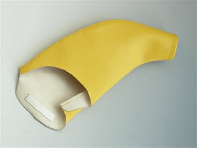 ロードスター NA サイドブレーキ ブーツ 合成レザー製 イエロー